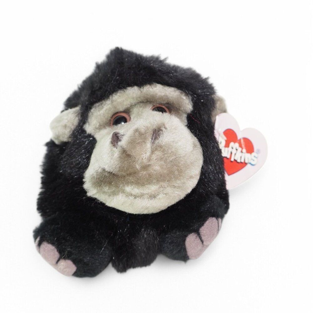 Swibco Puffkins Max the Gorilla 1997 Vintage Beanbag Plush